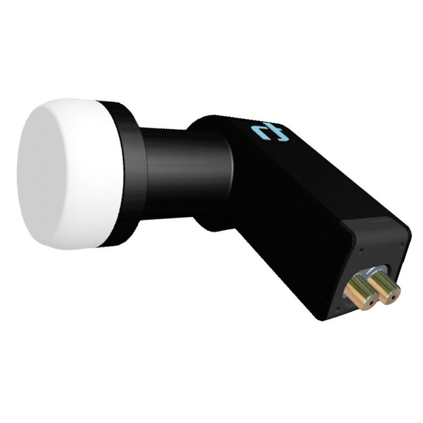 Inverto 5929 LNB Twin Ultra High-Gain - Per Satelliti, Alta Performance