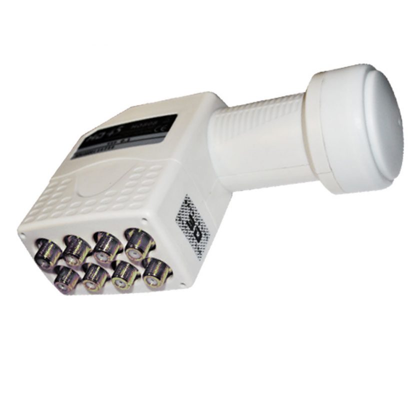 HD-LINE LNB octo pro 62db - 0.1DB - 1 tête parabole 8 sorties