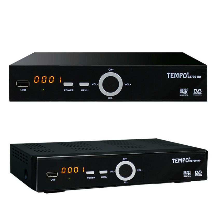 Russische TV 1TV SatAnlage Maximum E85 Full HDTV SatReceiver Tempo